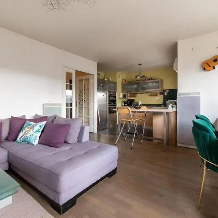 Tranquil 3bd Flat W Chic Patiobnfolympiades Parigi