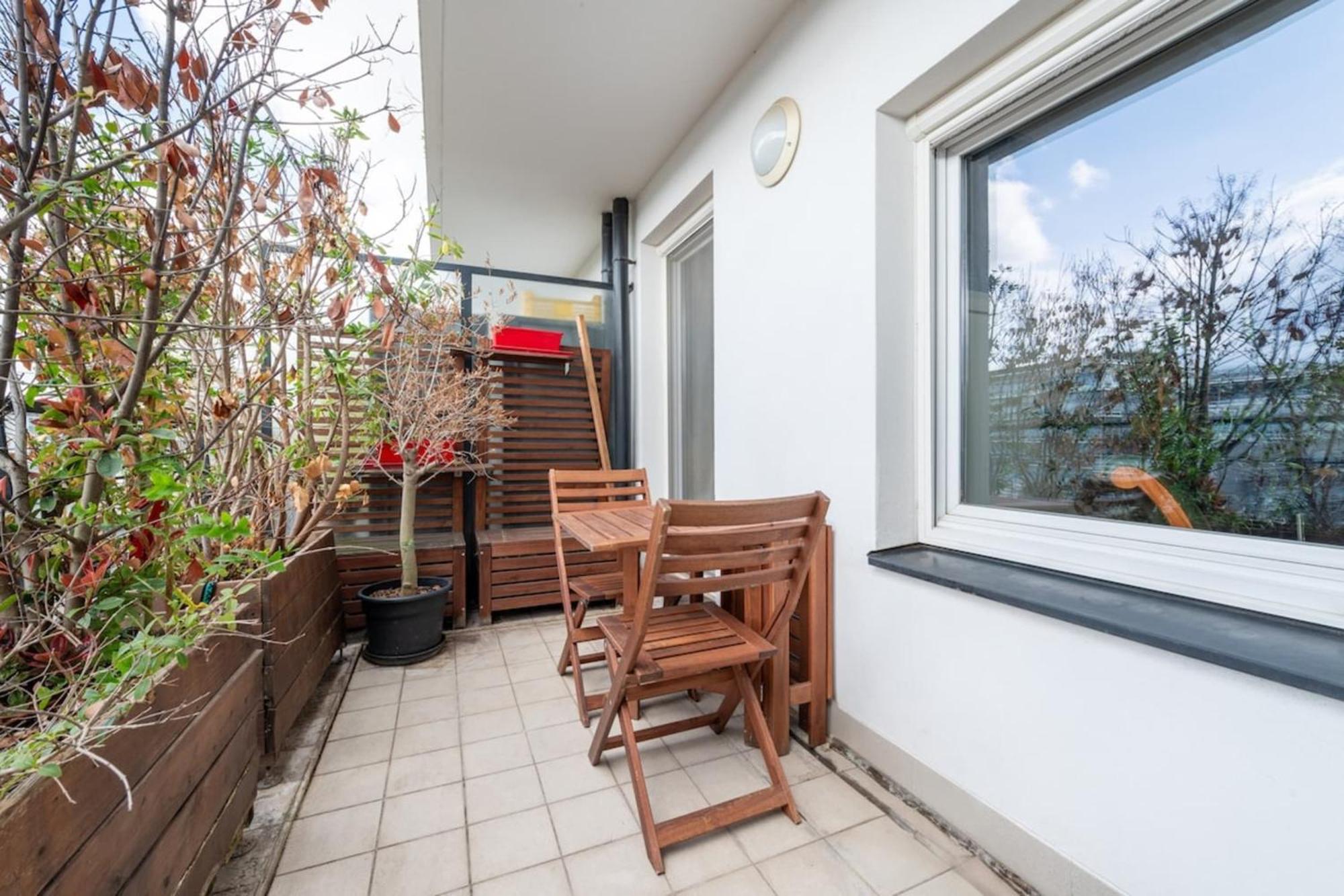 Appartamento Tranquil 3bd Flat W Chic Patiobnfolympiades *