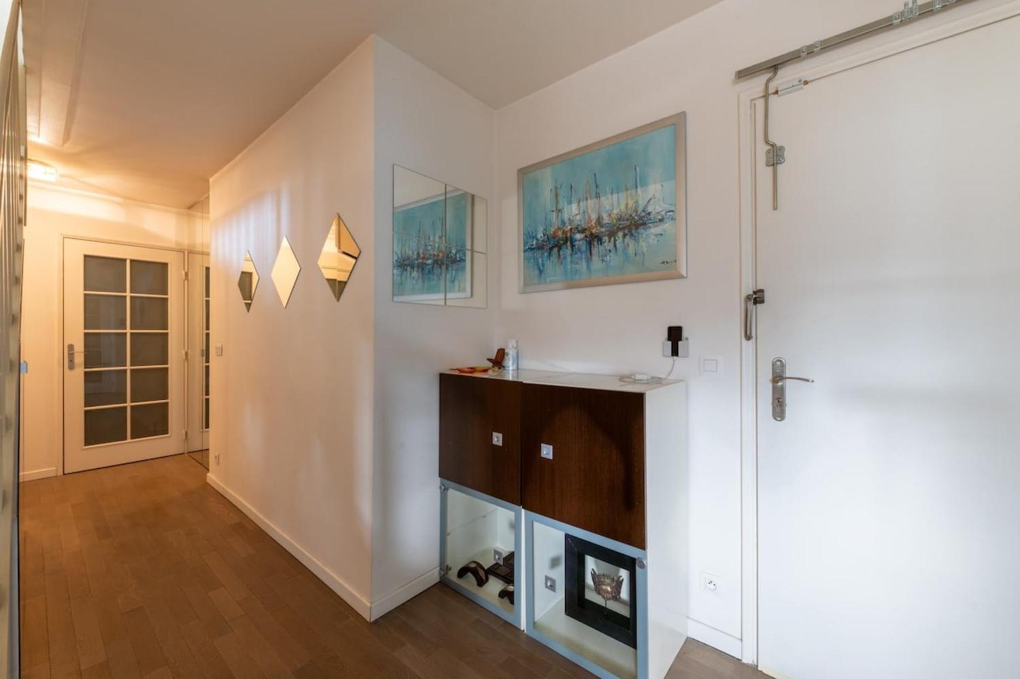 Appartamento Tranquil 3bd Flat W Chic Patiobnfolympiades *