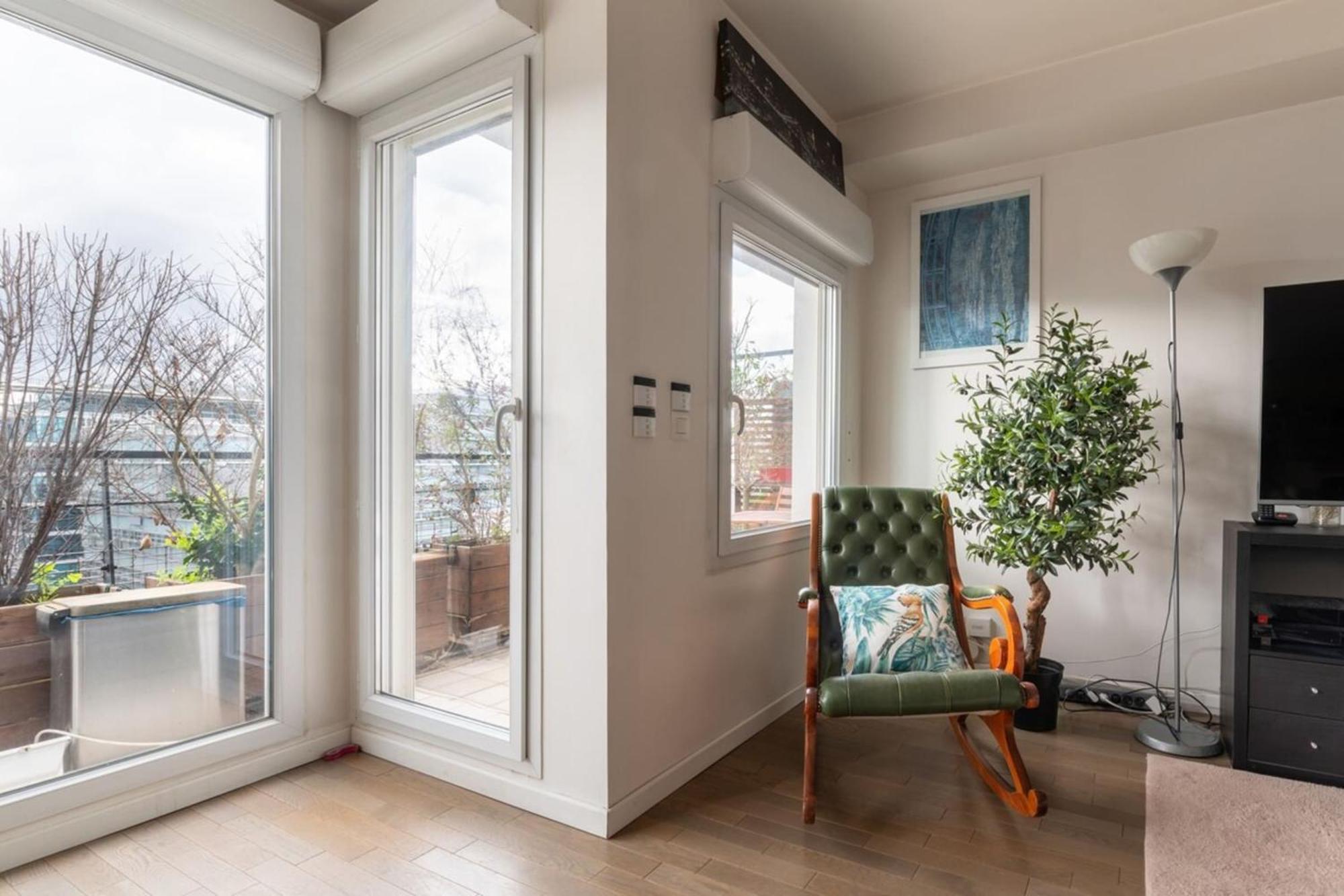 Appartamento Tranquil 3bd Flat W Chic Patiobnfolympiades